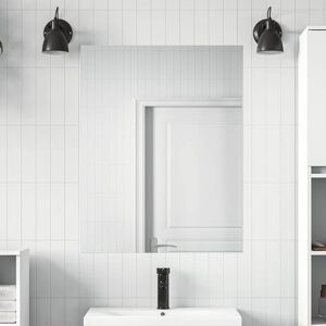 vidaXL Selbstklebende Spiegel-Folie 90 x 100 cm 2 pcs Silber PET - Silber vidaXL Selbstklebende Spiegel-Folie 90 x 100 cm 2 pcs Silber PET - Silber