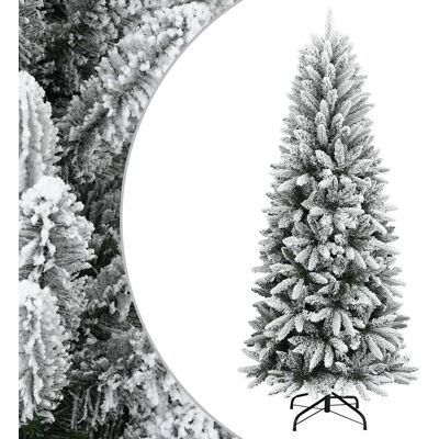 vidaXL Künstlicher Weihnachtsbaum Beschneit 120 cm PVC&PE - Weiß vidaXL Künstlicher Weihnachtsbaum Beschneit 120 cm PVC&PE - Weiß