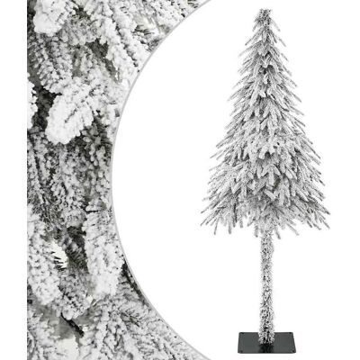 vidaXL Künstlicher Weihnachtsbaum Weiß 86 x 86 x 210 cm - Weiß vidaXL Künstlicher Weihnachtsbaum Weiß 86 x 86 x 210 cm - Weiß