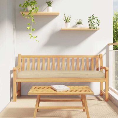 vidaXL Palettenkissen Beige 200 x 40 x 8 cm Oxford-Stoff - Beige vidaXL Palettenkissen Beige 200 x 40 x 8 cm Oxford-Stoff - Beige