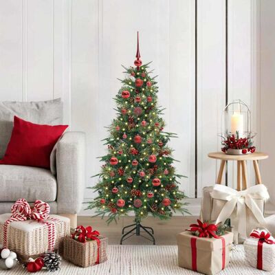 vidaXL Künstlicher klappbarer Weihnachtsbaum Grün 120 cm PE und PVC - Grün vidaXL Künstlicher klappbarer Weihnachtsbaum Grün 120 cm PE und PVC - Grün
