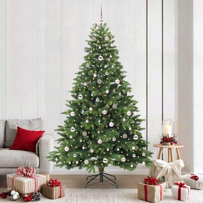 vidaXL Künstlicher Weihnachtsbaum mit 300 LEDs Grün 210 cm PE und PVC - Grün vidaXL Künstlicher Weihnachtsbaum mit 300 LEDs Grün 210 cm PE und PVC - Grün
