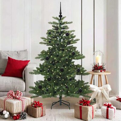 vidaXL Künstlicher klappbarer Weihnachtsbaum Grün 150 cm PVC und Stahl - Grün vidaXL Künstlicher klappbarer Weihnachtsbaum Grün 150 cm PVC und Stahl - Grün