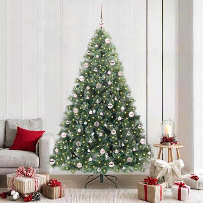 vidaXL Künstlicher Weihnachtsbaum mit 300 LEDs Grün 210 cm PE und PVC - Grün vidaXL Künstlicher Weihnachtsbaum mit 300 LEDs Grün 210 cm PE und PVC - Grün