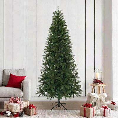 vidaXL Künstlicher Weihnachtsbaum Grün 240 cm PVC, PE und Stahl - Grün vidaXL Künstlicher Weihnachtsbaum Grün 240 cm PVC, PE und Stahl - Grün