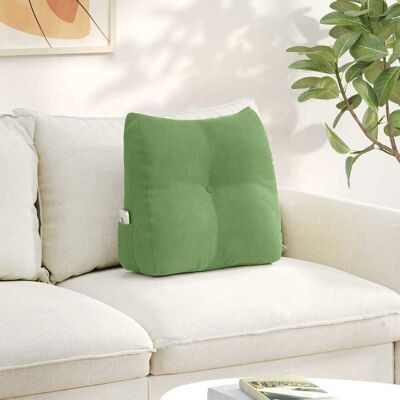 vidaXL Rücken Kissen Hellgrün 45 x 24 x 50 cm Samt - Grün vidaXL Rücken Kissen Hellgrün 45 x 24 x 50 cm Samt - Grün