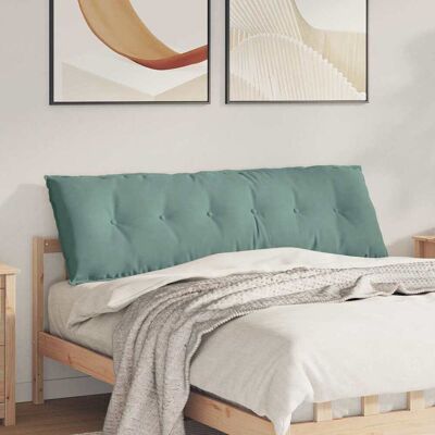 vidaXL Rücken Kissen Meergrün 160 x 50 cm Cordstoff - Grün vidaXL Rücken Kissen Meergrün 160 x 50 cm Cordstoff - Grün