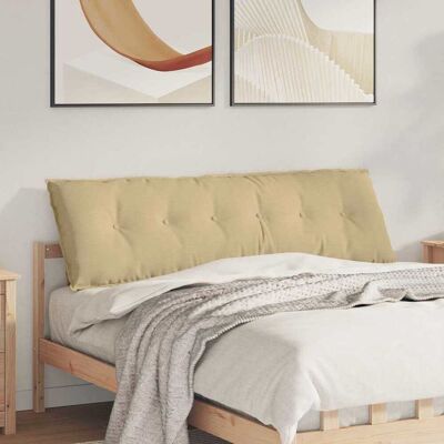 vidaXL Rücken Kissen Grau-Grün 160 x 50 cm Cordstoff - Grün vidaXL Rücken Kissen Grau-Grün 160 x 50 cm Cordstoff - Grün