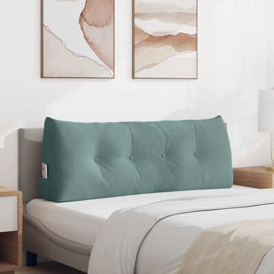 vidaXL Rücken Kissen Meergrün 120 x 24 x 50 cm Samt - Grün vidaXL Rücken Kissen Meergrün 120 x 24 x 50 cm Samt - Grün