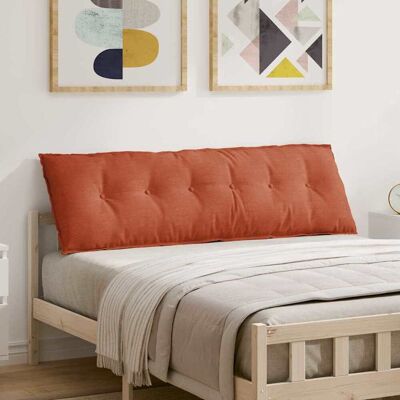 vidaXL Rücken Kissen Rot-Orange 160 x 50 cm Cordstoff - Orange vidaXL Rücken Kissen Rot-Orange 160 x 50 cm Cordstoff - Orange