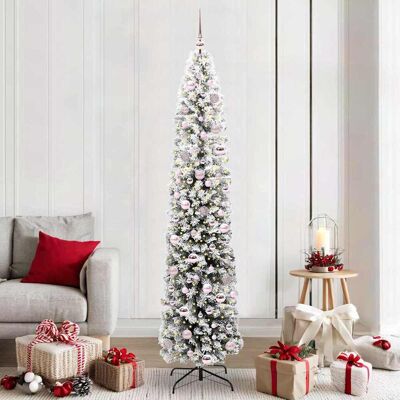 vidaXL Künstlicher Weihnachtsbaum mit 300 LEDs mit Ständer Grün 210 cm - Grün vidaXL Künstlicher Weihnachtsbaum mit 300 LEDs mit Ständer Grün 210 cm - Grün
