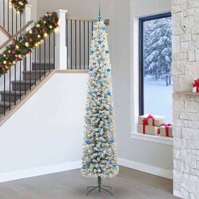 vidaXL Künstlicher Weihnachtsbaum mit 300 LEDs mit Ständer Grün 270 cm - Grün vidaXL Künstlicher Weihnachtsbaum mit 300 LEDs mit Ständer Grün 270 cm - Grün
