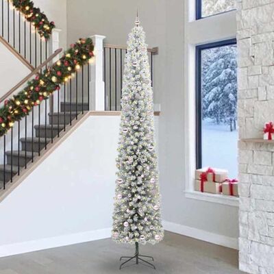 vidaXL Künstlicher Weihnachtsbaum mit 300 LEDs mit Ständer Grün 300 cm - Grün vidaXL Künstlicher Weihnachtsbaum mit 300 LEDs mit Ständer Grün 300 cm - Grün