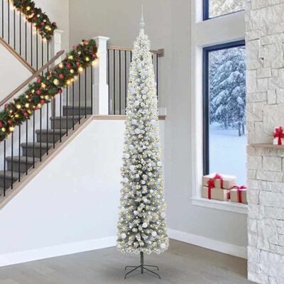 vidaXL Künstlicher Weihnachtsbaum mit 300 LEDs mit Ständer Grün 300 cm - Grün vidaXL Künstlicher Weihnachtsbaum mit 300 LEDs mit Ständer Grün 300 cm - Grün