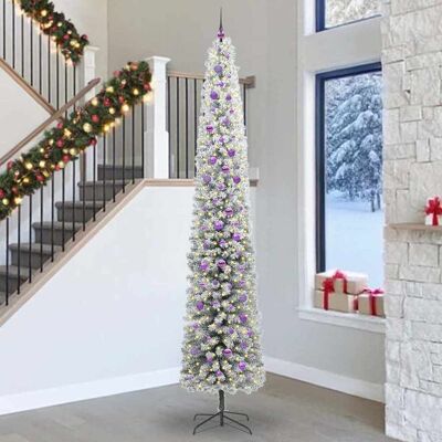 vidaXL Künstlicher Weihnachtsbaum mit 300 LEDs mit Ständer Grün 300 cm - Grün vidaXL Künstlicher Weihnachtsbaum mit 300 LEDs mit Ständer Grün 300 cm - Grün