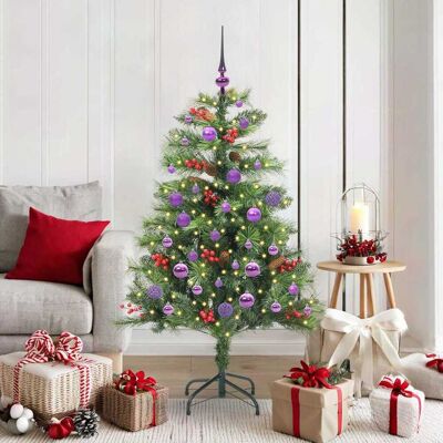 vidaXL Künstlicher Weihnachtsbaum Grün 150 cm PVC und Metall - Grün vidaXL Künstlicher Weihnachtsbaum Grün 150 cm PVC und Metall - Grün