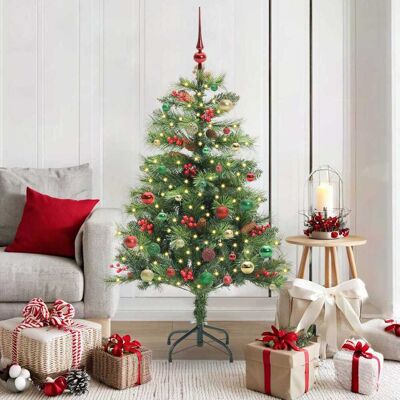 vidaXL Künstlicher Weihnachtsbaum Grün 150 cm PVC und Metall - Grün vidaXL Künstlicher Weihnachtsbaum Grün 150 cm PVC und Metall - Grün