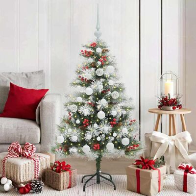 vidaXL Künstlicher Weihnachtsbaum Grün und Weiß 120 cm - Grün vidaXL Künstlicher Weihnachtsbaum Grün und Weiß 120 cm - Grün