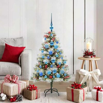 vidaXL Künstlicher Weihnachtsbaum Grün und Weiß 120 cm - Grün vidaXL Künstlicher Weihnachtsbaum Grün und Weiß 120 cm - Grün