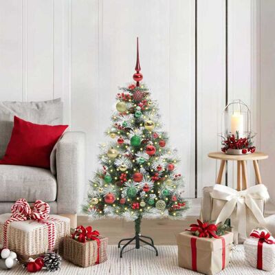 vidaXL Künstlicher Weihnachtsbaum Grün und Weiß 120 cm - Grün vidaXL Künstlicher Weihnachtsbaum Grün und Weiß 120 cm - Grün