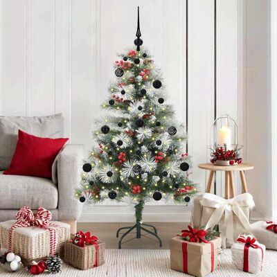 vidaXL Künstlicher Weihnachtsbaum Grün und Weiß 150 cm - Grün vidaXL Künstlicher Weihnachtsbaum Grün und Weiß 150 cm - Grün
