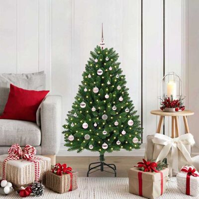 vidaXL Künstlicher Weihnachtsbaum Grün 120 cm PVC und Metall - Grün vidaXL Künstlicher Weihnachtsbaum Grün 120 cm PVC und Metall - Grün