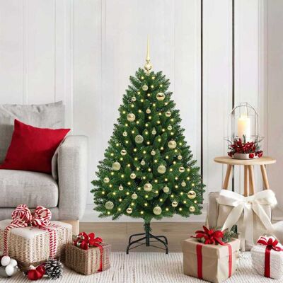 vidaXL Künstlicher Weihnachtsbaum Grün 120 cm PVC und Metall - Grün vidaXL Künstlicher Weihnachtsbaum Grün 120 cm PVC und Metall - Grün