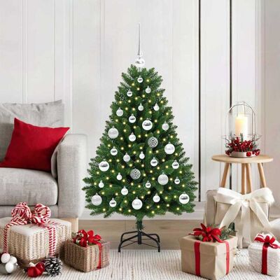 vidaXL Künstlicher Weihnachtsbaum Grün 120 cm PVC und Metall - Grün vidaXL Künstlicher Weihnachtsbaum Grün 120 cm PVC und Metall - Grün