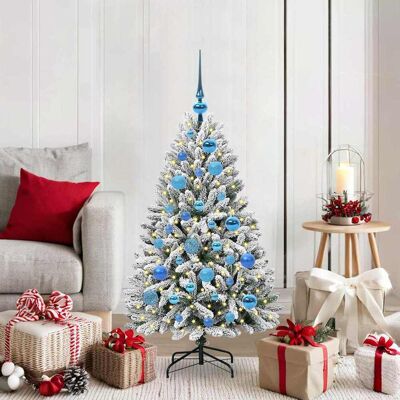 vidaXL Künstlicher Weihnachtsbaum Grün und Weiß 120 cm PVC und Metall - Grün vidaXL Künstlicher Weihnachtsbaum Grün und Weiß 120 cm PVC und Metall - Grün
