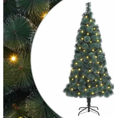 vidaXL Künstlicher vorbeleuchteter Weihnachtsbaum Grün 180 cm PET - Grün vidaXL Künstlicher vorbeleuchteter Weihnachtsbaum Grün 180 cm PET - Grün