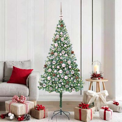 vidaXL Künstlicher Weihnachtsbaum Grün 180 cm PVC und Stahl - Grün vidaXL Künstlicher Weihnachtsbaum Grün 180 cm PVC und Stahl - Grün