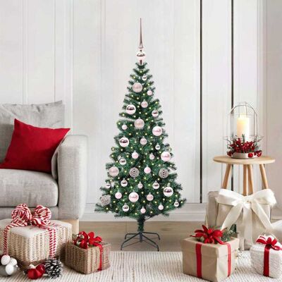 vidaXL Künstlicher vorbeleuchteter Weihnachtsbaum Grün 120 cm - Grün vidaXL Künstlicher vorbeleuchteter Weihnachtsbaum Grün 120 cm - Grün