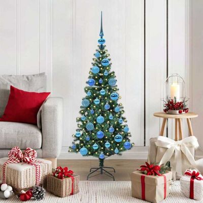 vidaXL Künstlicher vorbeleuchteter Weihnachtsbaum Grün 120 cm - Grün vidaXL Künstlicher vorbeleuchteter Weihnachtsbaum Grün 120 cm - Grün