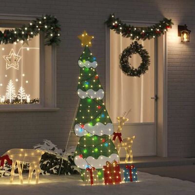 vidaXL Beleuchteter Weihnachtsbaum mit 3 Geschenkboxen 2D Warm Weiß - Mehrfarbig vidaXL Beleuchteter Weihnachtsbaum mit 3 Geschenkboxen 2D Warm Weiß - Mehrfarbig