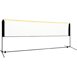 vidaXL Badmintonnetz Verstellbar 400x103x94-158 cm Metall