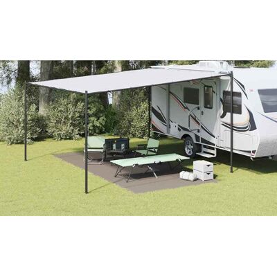 vidaXL Zeltteppich Hellgrau 550 x 250 cm Polyethylen - Hellgrau vidaXL Zeltteppich Hellgrau 550 x 250 cm Polyethylen - Hellgrau
