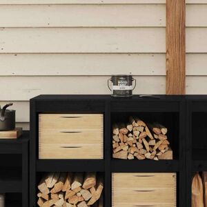 vidaXL Holzfarbe Schwarz 2,5 L Wall Print - Schwarz vidaXL Holzfarbe Schwarz 2,5 L Wall Print - Schwarz