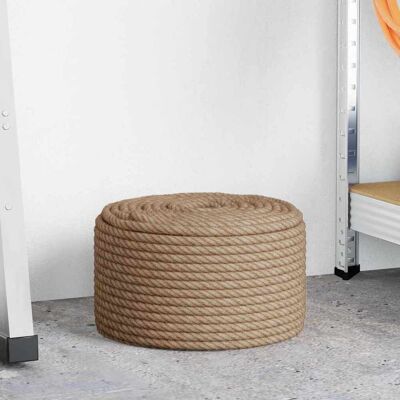 vidaXL Seil 100% Jute 10 mm 100 m - Braun vidaXL Seil 100% Jute 10 mm 100 m - Braun