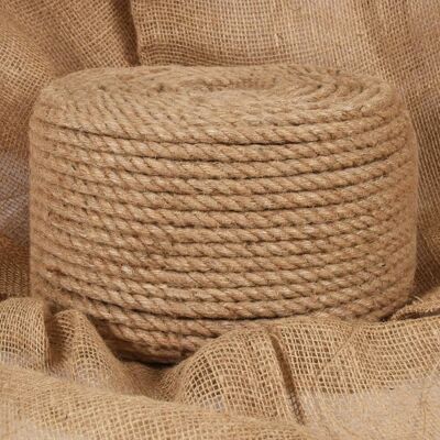 vidaXL Seil 100% Jute 14 mm 250 m - Braun vidaXL Seil 100% Jute 14 mm 250 m - Braun