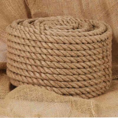 vidaXL Seil 100% Jute 20 mm 100 m - Braun vidaXL Seil 100% Jute 20 mm 100 m - Braun