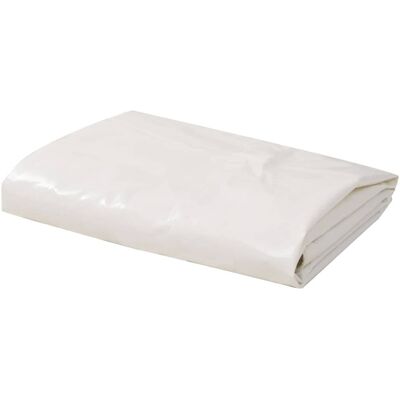 vidaXL Planen 650 g/m² 1,5x20 m Weiß - Planen vidaXL Planen 650 g/m² 1,5x20 m Weiß - Planen
