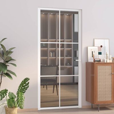 vidaXL Innentür ESG Glas Aluminium - 93x201,5 cm vidaXL Innentür ESG Glas Aluminium - 93x201,5 cm