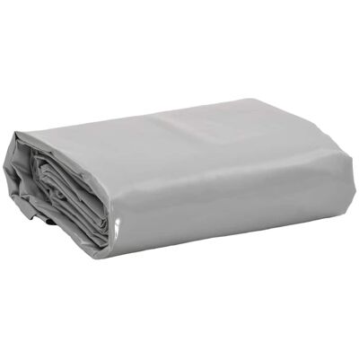 vidaXL Abdeckplane Grau 5x5 m 650 g/m² - Grau vidaXL Abdeckplane Grau 5x5 m 650 g/m² - Grau