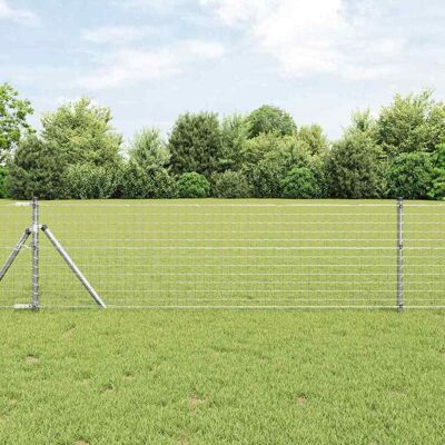 vidaXL Eurozaun 0,4 x 25 m PVC-beschichtetes Eisen vidaXL Eurozaun 0,4 x 25 m PVC-beschichtetes Eisen