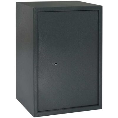 vidaXL Safe Box mit Schloss Dunkelgrau 35 x 31 x 50 cm Stahl - Grau vidaXL Safe Box mit Schloss Dunkelgrau 35 x 31 x 50 cm Stahl - Grau