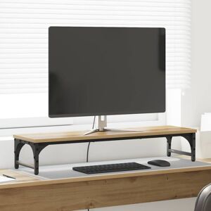 vidaXL Monitor Halterung Artisan-Eiche 85 x 23 x 15,5 cm Holzwerkstoff - Braun vidaXL Monitor Halterung Artisan-Eiche 85 x 23 x 15,5 cm Holzwerkstoff - Braun