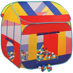 vidaXL Spielzelt mit 550 Bällen 123x120x126 cm - Mehrfarbig