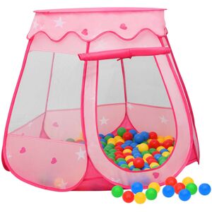 vidaXL Kinder-Spielzelt Rosa 102x102x82 cm - Rosa