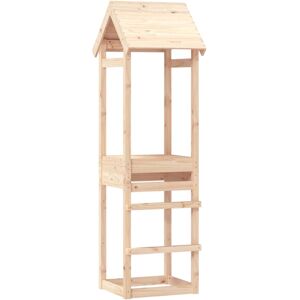 vidaXL Spielturm 53x46,5x194 cm Massivholz Kiefer - Braun