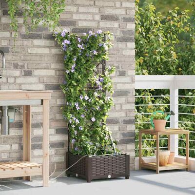 Vidaxl Gartenpflanzenstütze mit Bewässerungssystem - Pflanzstab Vidaxl Gartenpflanzenstütze mit Bewässerungssystem - Pflanzstab